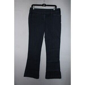 The Limited Fit & Flare 678 Women's Size 8L Long Dark Wash Denim Jeans Casual